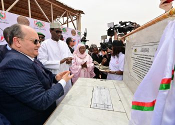 Réalisation d’une centrale électrique à Niamey : Sifi Ghrieb pose la première pierre du projet