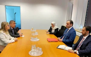 Session de Convention de l’ONU contre la corruption : Réunion de travail entre la Hatplc et son homologue qatarie