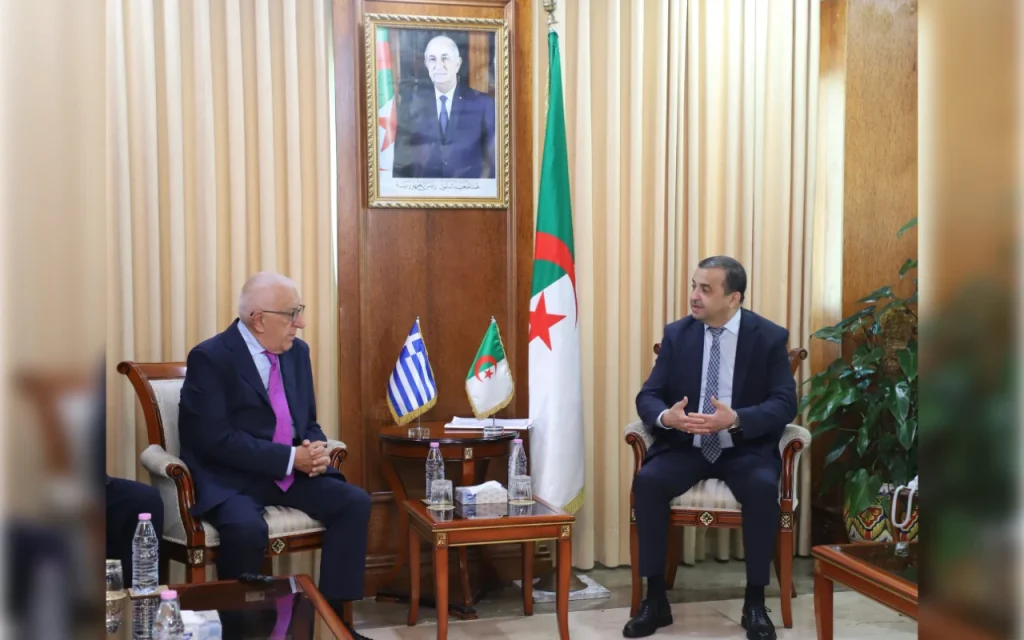 Arkab reçoit le président du Parlement grec : Renforcer la coopération bilatérale dans le secteur des hydrocarbures