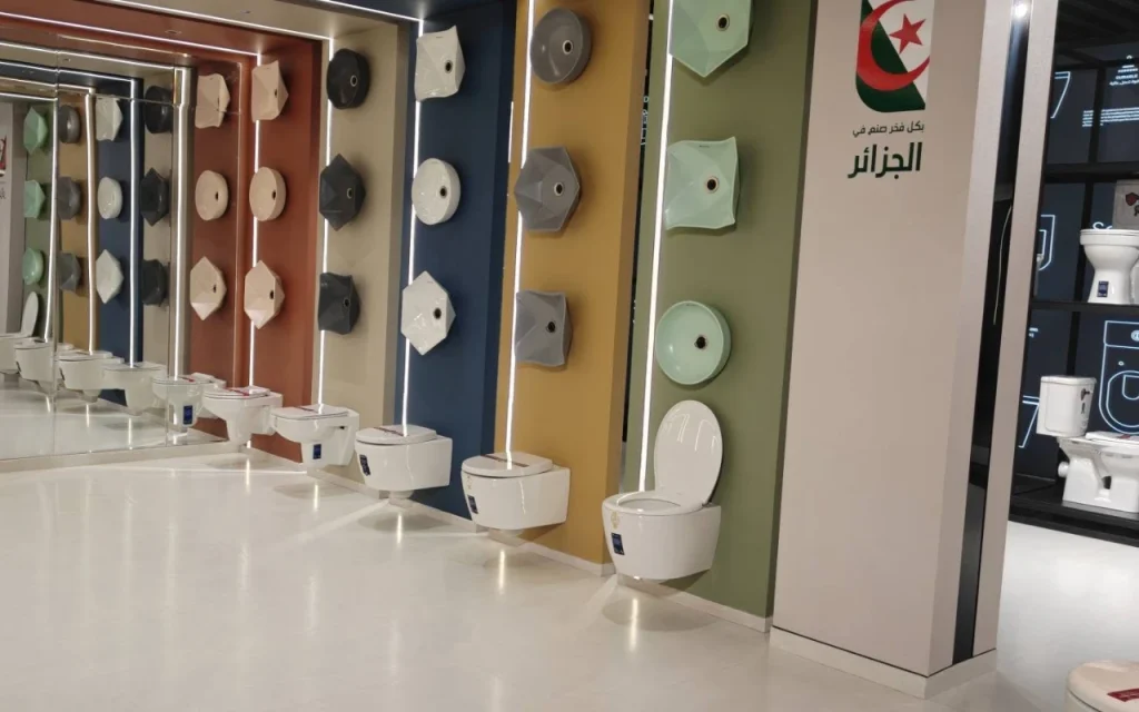 Salon des matériaux de construction, de la céramique et de la porcelaine : 65 entreprises nationales présentent leurs produits